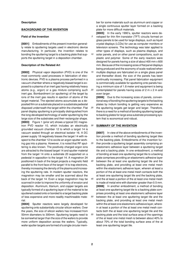 Bonding of sputtering <em>target</em> to <em>target</em> holder